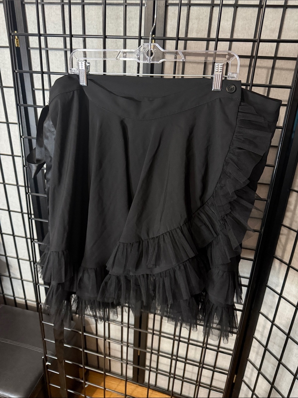 Widow Infinite Chaos Magic Wrap Mini Skirt, Size 3XL - Dolls Kill
